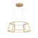 Minimalist LED Pendant in Soft Gold (45|85055/LED)