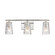 Lightweave Three Light Vanity in Polished Nickel (45|82182/3)