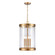Mendoza Four Light Pendant in Brushed Gold (45|69756/4)