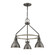 North Shore Three Light Hanging Lantern in Iron (45|69652/3)