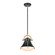 Urbanite One Light Mini Pendant in Matte Black (45|67775/1)