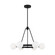 Clybourn Six Light Chandelier in Midnight Black (454|3161606-112)