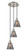 Franklin Restoration Three Light Pendant in Brushed Satin Nickel (405|113F-3P-SN-G63)