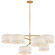 Walker LED Chandelier in Gild (268|KS 5073G-L)