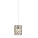 Regatta One Light Pendant in Cupertino/Silver (142|9000-1047)