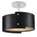 Ritsu LED Semi-Flush Mount in Blacksmith/Sugar White (142|9000-0983)