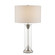 Piers One Light Table Lamp in Polished Nickel/Clear (142|6000-0831)