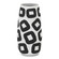 Pagliacci Vase in White/Black (142|1200-0605)