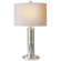 Longacre Two Light Table Lamp in Polished Nickel (268|TOB 3000PN-L)