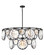 Nala LED Chandelier in Black (138|FR31268BLK)