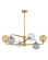 Oberon LED Pendant in Heritage Brass (138|FR30506HBR)
