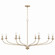 Dolan Eight Light Chandelier in Matte Brass (65|449981MA)