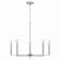 Portman Five Light Chandelier in Brushed Nickel (65|448651BN)