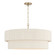 Delaney Four Light Pendant in Matte Brass (65|349842MA)