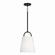 Brody One Light Pendant in Matte Black (65|349411MB)