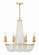 Bella Eight Light Chandelier in Antique Gold (60|BLA-10668-GA)