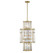 Rohe Eight Light Pendant in Warm Brass (51|3-2226-8-322)