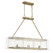 Genry Three Light Linear Chandelier in Warm Brass (51|1-8203-3-322) Genry Three Light Linear Chandelier in Warm Brass (51|1-8203-3-322)