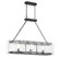 Genry Three Light Linear Chandelier in Matte Black (51|1-8203-3-89)