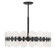 Boca Six Light Chandelier in Matte Black (51|1-3720-6-89)