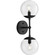 Atwell Two Light Wall Sconce in Matte Black (54|P710114-31M)