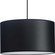 Markor Three Light Pendant in Black Parchment (54|P500387-193)