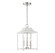 Three Light Pendant in White with Polished Nickel (446|M30013WHPN)