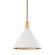 Huntley One Light Pendant in Patina Brass (67|F8315-PBR/SWH)