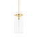 Haisley One Light Pendant in Aged Brass (428|H756701L-AGB)