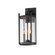 Belfry Two Light Outdoor Wall Sconce in Black (16|30064CLBK)