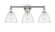 Edison Three Light Bath Vanity in Polished Nickel (405|616-3W-PN-GBD-754)