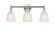 Edison Three Light Bath Vanity in Polished Nickel (405|616-3W-PN-G441)