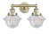Edison Two Light Bath Vanity in Antique Brass (405|616-2W-AB-G534)