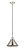 Downtown Urban One Light Pendant in Polished Nickel (405|616-1PH-PN-M10-PN)