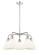 Downtown Urban Five Light Chandelier in Polished Chrome (405|516-5CR-PC-GBD-751)