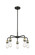 Downtown Urban Five Light Chandelier in Black Antique Brass (405|516-5CR-BAB)