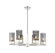 Downtown Urban LED Chandelier in Polished Nickel (405|427-6CR-PN-G427-9SM)