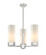 Downtown Urban LED Pendant in Satin Nickel (405|427-3CR-SN-G427-14WH)