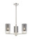 Downtown Urban LED Pendant in Polished Nickel (405|427-3CR-PN-G427-9SM)
