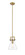 Downtown Urban One Light Pendant in Brushed Brass (405|411-1SS-BB-G411-8CL)