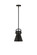 Downtown Urban One Light Pendant in Matte Black (405|410-1SS-BK-M411-8BK)