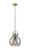 Newton One Light Mini Pendant in Brushed Brass (405|410-1SM-BB-G410-10SM)