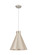 Downtown Urban One Light Pendant in Satin Nickel (405|410-1PL-SN-M411-16SN)