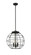 Essex Three Light Pendant in Matte Black (405|221-3S-BK-CE-16-BK)