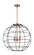 Essex Three Light Pendant in Antique Copper (405|221-3S-AC-CE-22-BK)