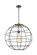 Essex One Light Pendant in Black Antique Brass (405|221-1S-BAB-CE-22-BK)