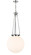 Essex One Light Pendant in Polished Chrome (405|221-1P-PC-G201-18)