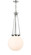 Essex One Light Pendant in Polished Chrome (405|221-1P-PC-G201-16)