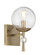 Populuxe One Light Bath Vanity in Oxidized Aged Brass (7|1331-923)