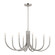 Odensa Eight Light Chandelier in Polished Nickel (12|52553PN)